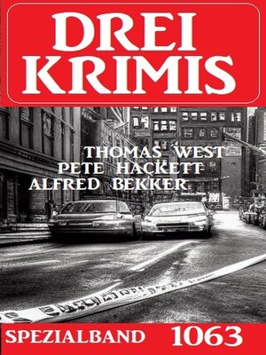 cover image of Drei Krimis Spezialband 1063